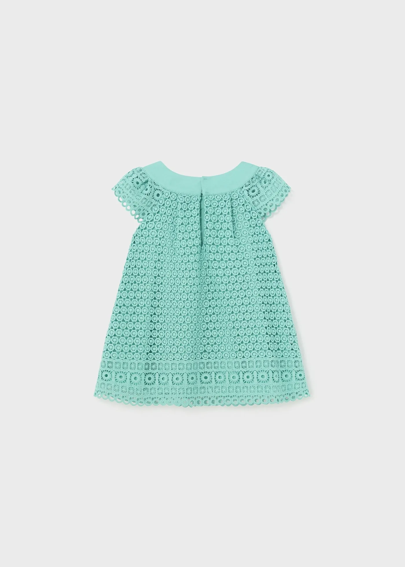 1908 baby girl embroidered dress - Agate