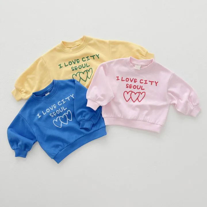 2 Pieces Set Baby Kid Girls Boys Letters Love heart Tops And Solid Color Pants Wholesale 23113096