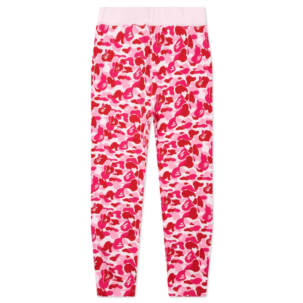 ABC Camo Sweatpants in Pink