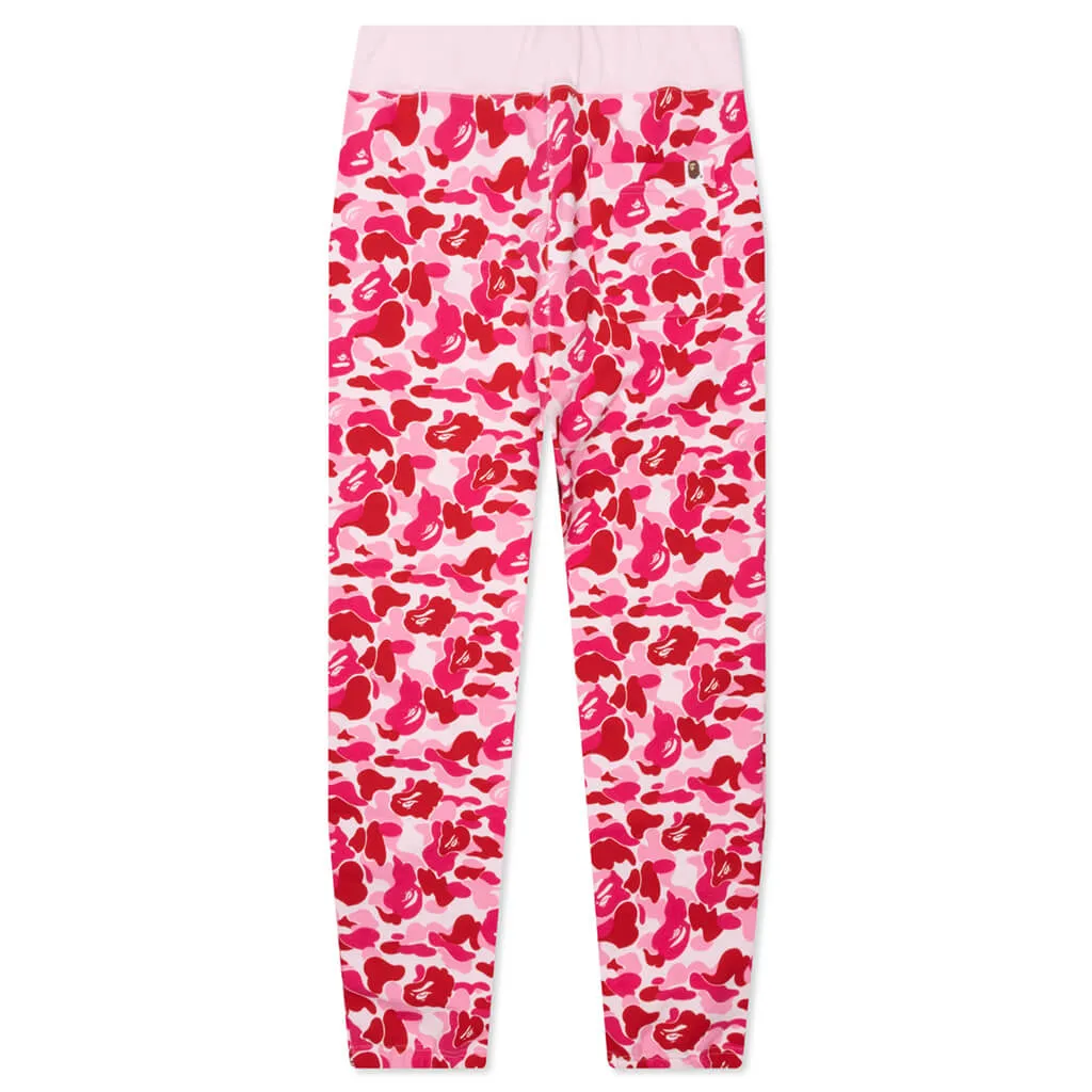 ABC Camo Sweatpants in Pink