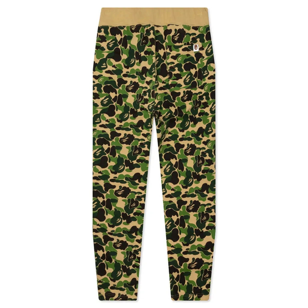 ABC camouflage sweatpants - green