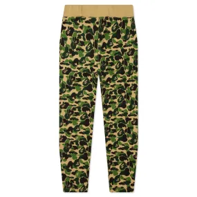 ABC camouflage sweatpants - green