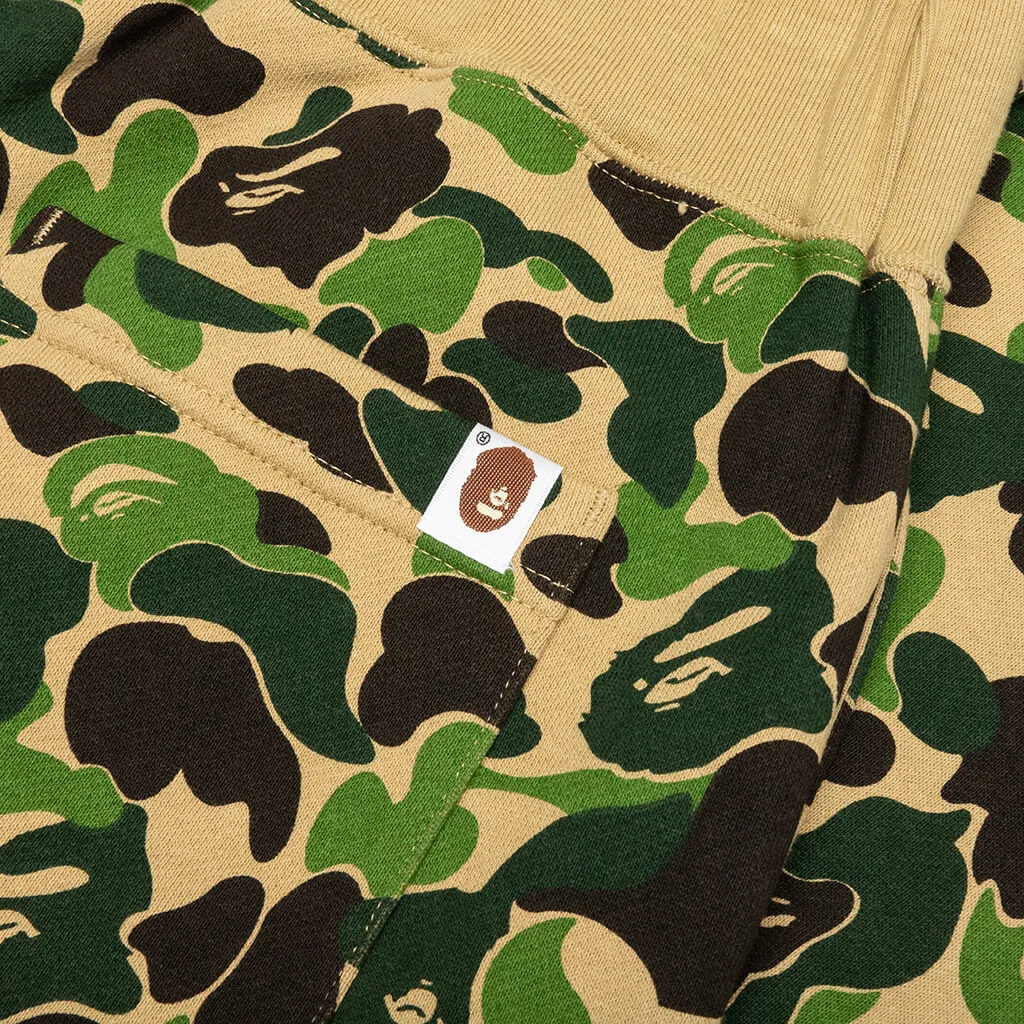 ABC camouflage sweatpants - green