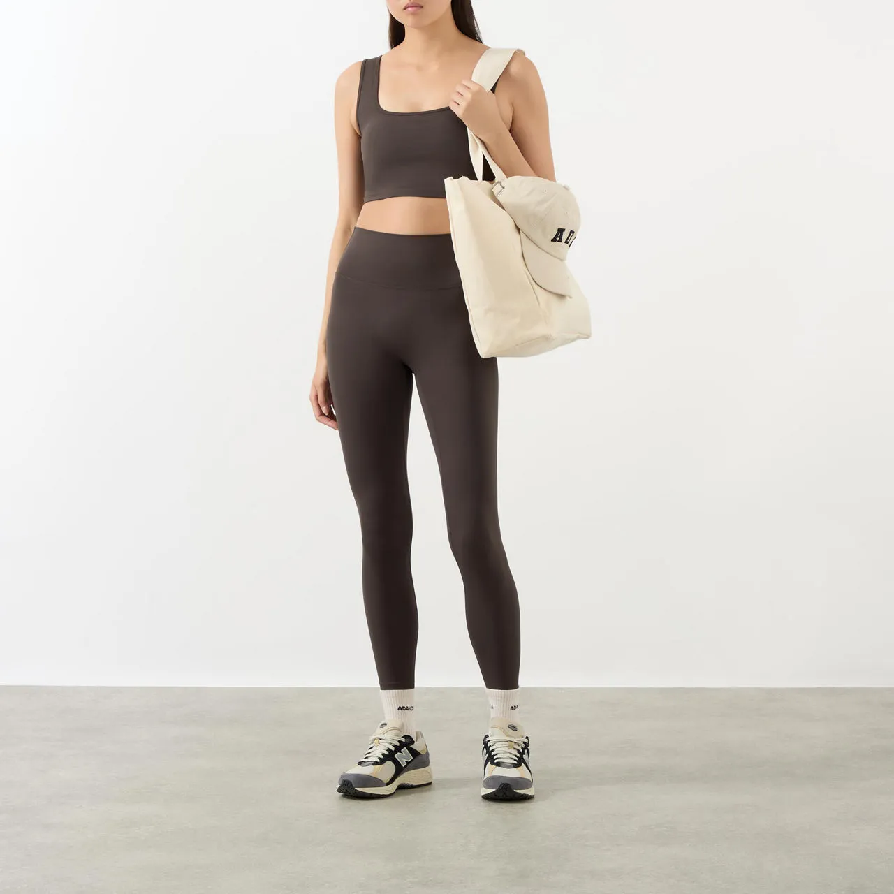 ADANOLA Ultimate Leggings - Brown