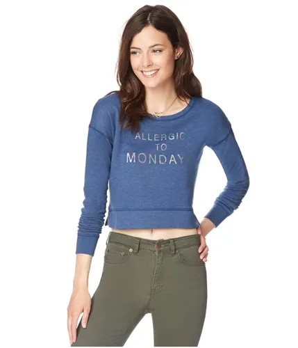 Aeropostale Womens Crop Pullover Sweater