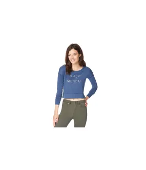 Aeropostale Womens Crop Pullover Sweater