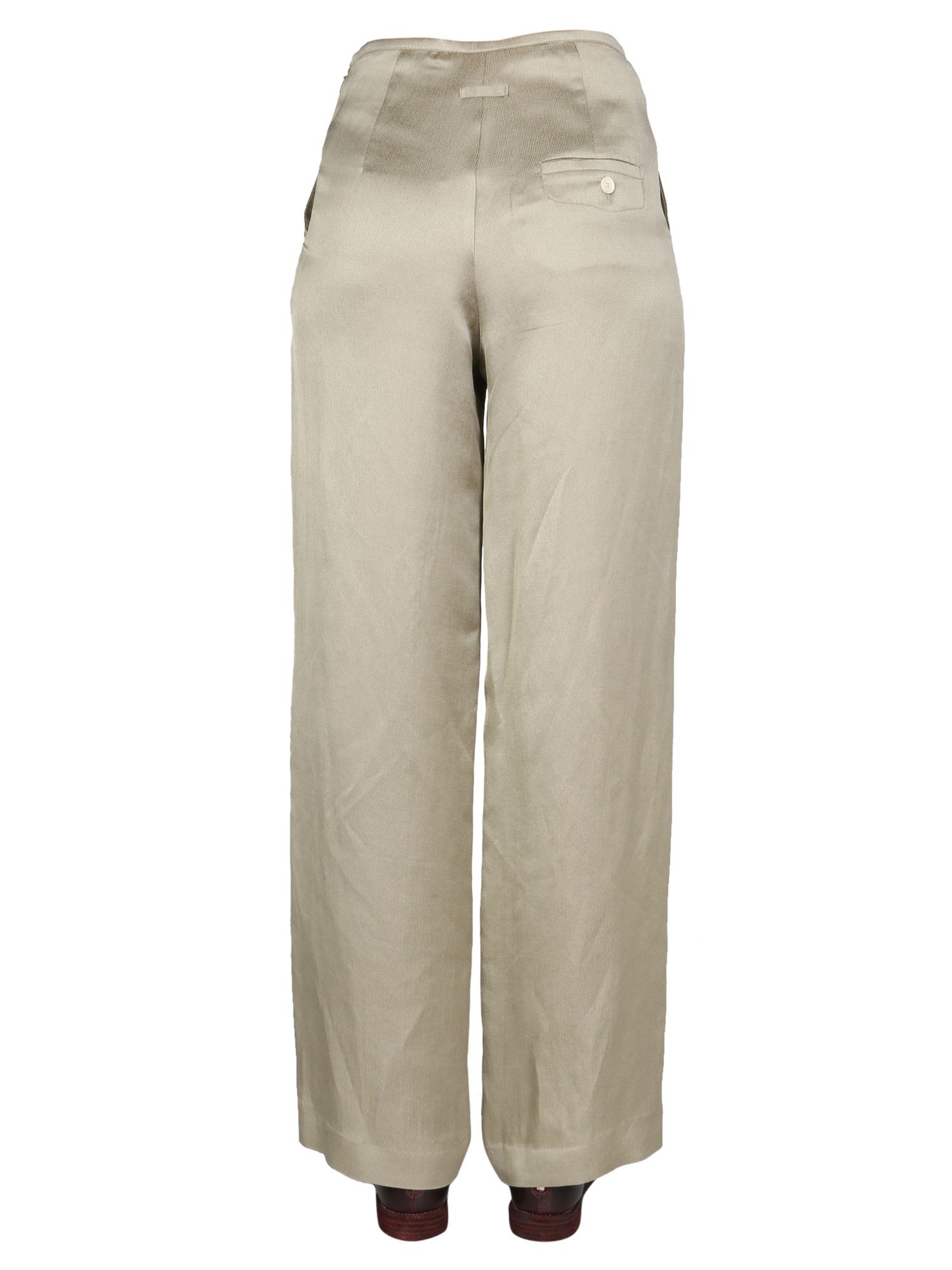 ALYSI Viscose Blend Satin Pants