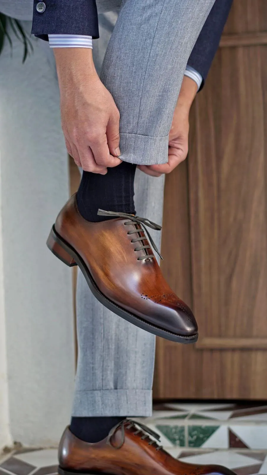 Auburn Sovereign Wholecut Oxfords