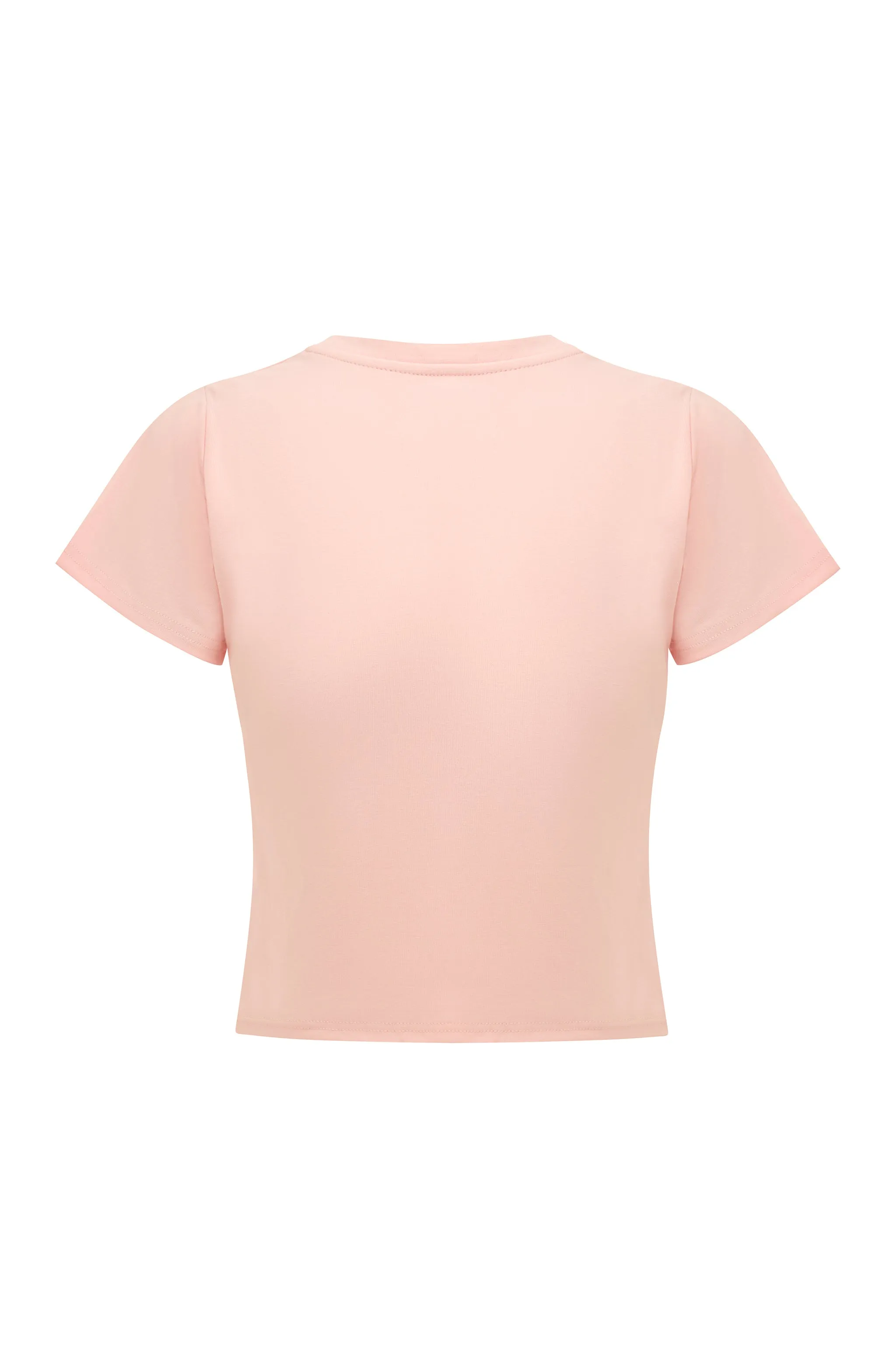 Baby Pink Jean Tee