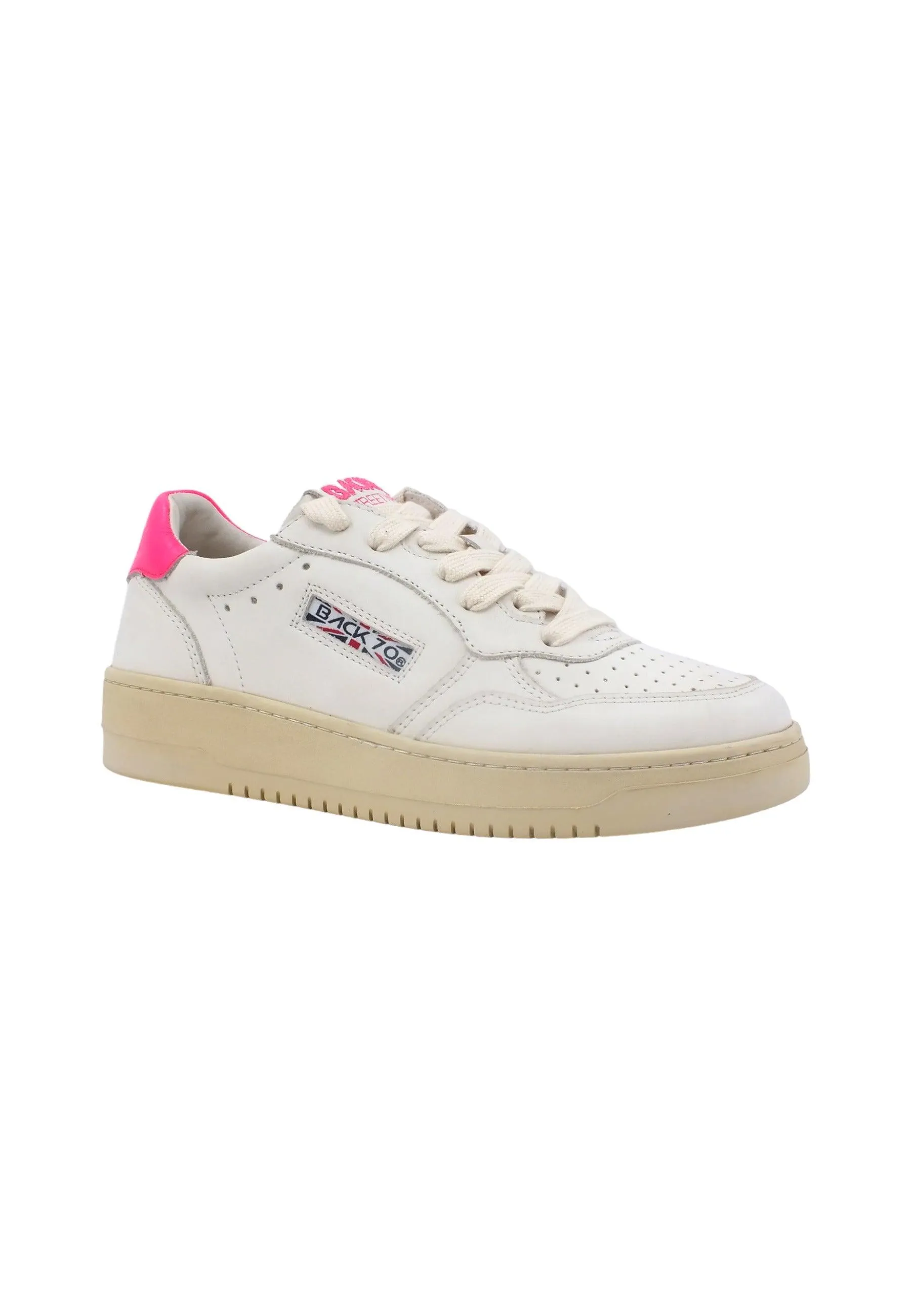 BACK70 Slam E17 Sneaker Donna Milk Flune Fuxia 108001