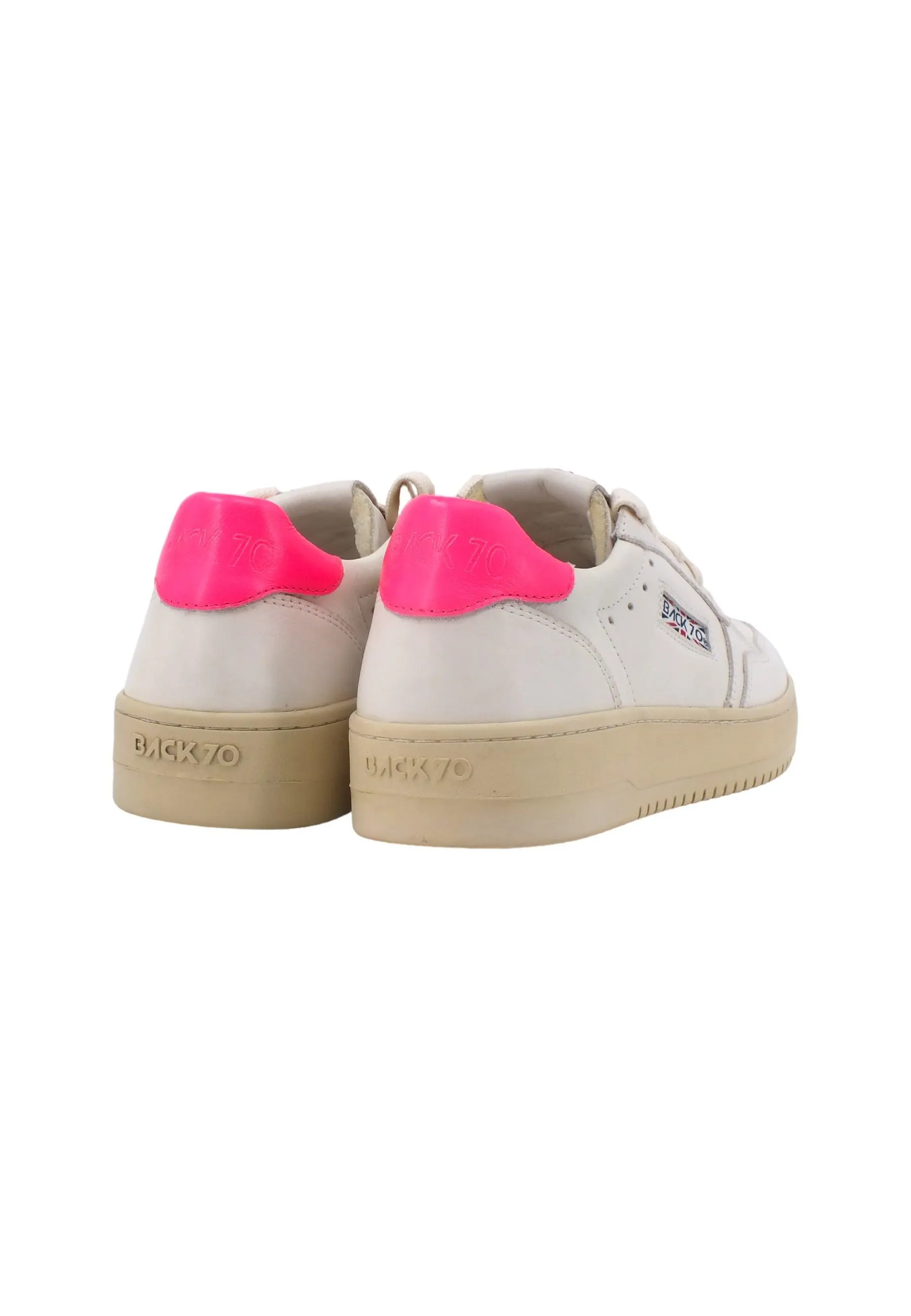 BACK70 Slam E17 Sneaker Donna Milk Flune Fuxia 108001