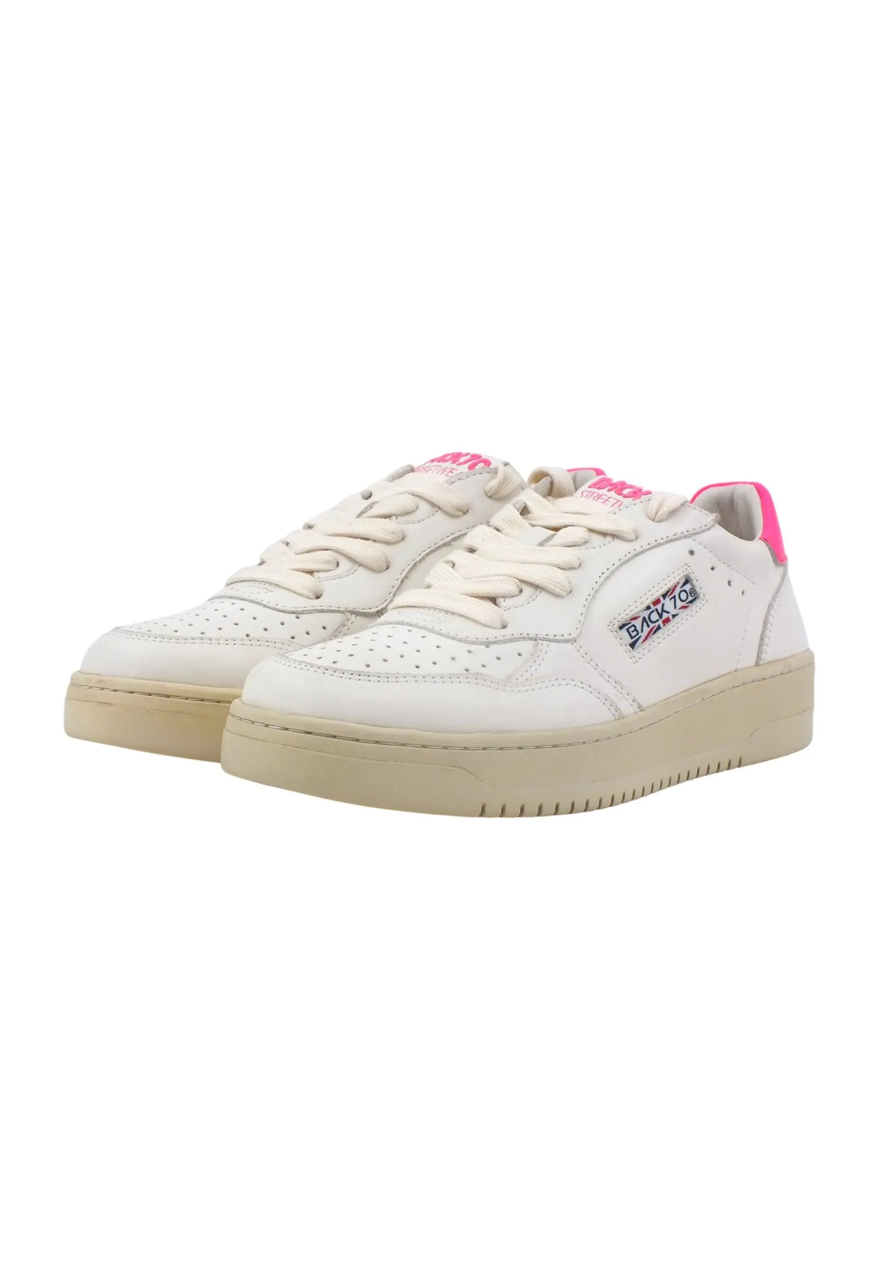 BACK70 Slam E17 Sneaker Donna Milk Flune Fuxia 108001