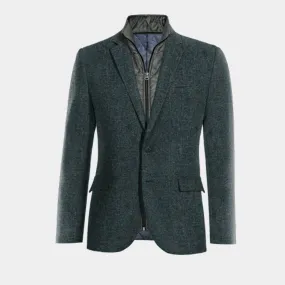  Blazer azul de donegal tweed edición limitada