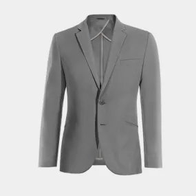  Blazer sin forro gris de entretiempo