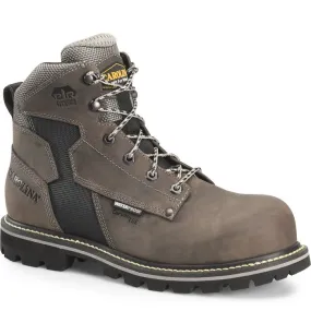 CAROLINA I-BEAM 6 COMPOSITE TOE WATERPROOF WORK BOOT SIZE 12EE GRAY