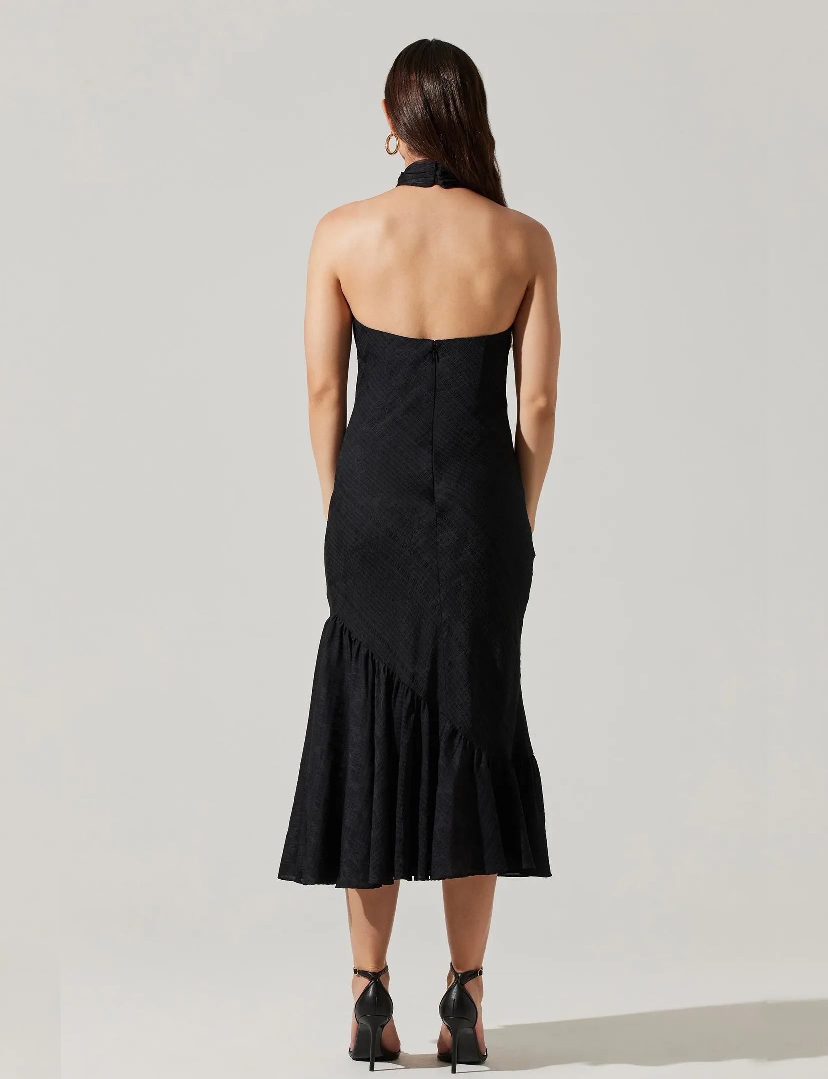 Caspia Black Dress