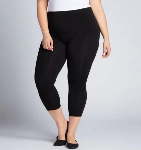 C'est Moi leggings, bamboo 3/4 length PLUS Size (5 colors)