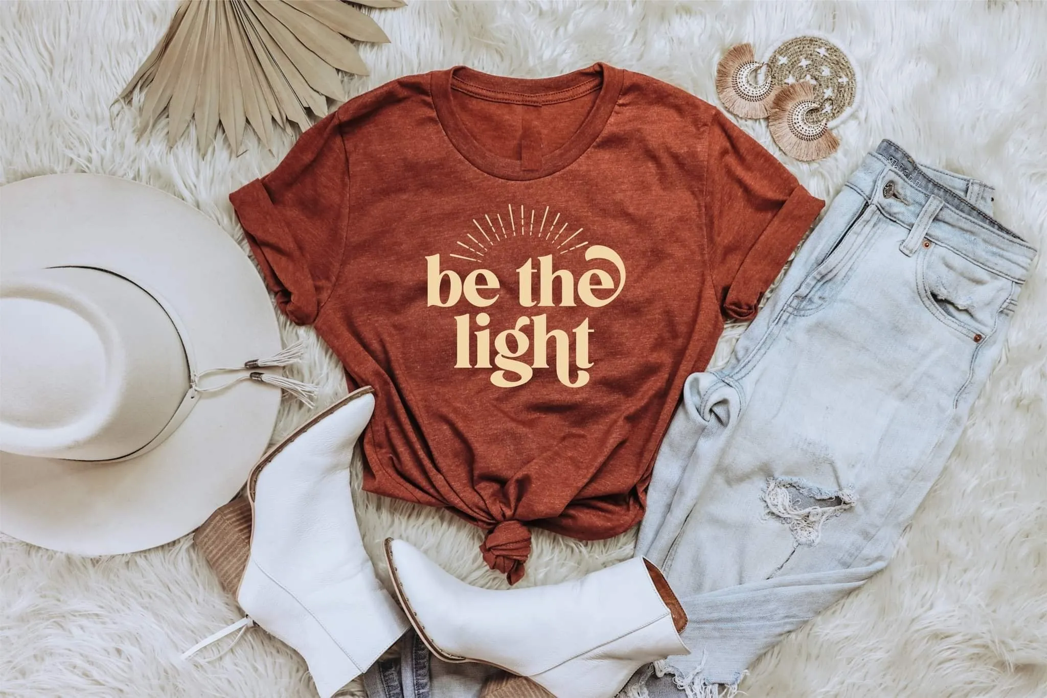 Christian Tee - Shine Bright with this Light-inspired Clothing