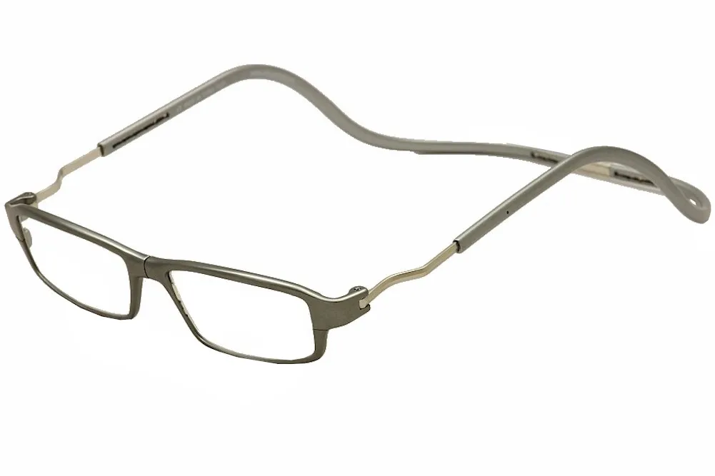 Clic Reader Eyeglasses Force XXL Magnetic Full Rim Reading Glasses