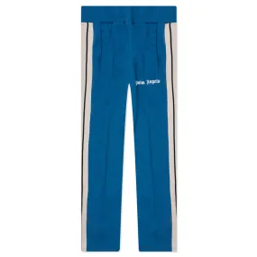 Cobalt Blue Track Pants - Classic Style