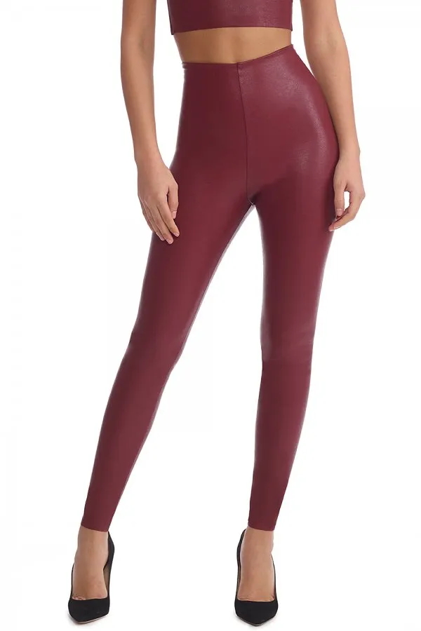 Commando Faux Leather Leggings With Perfect Control