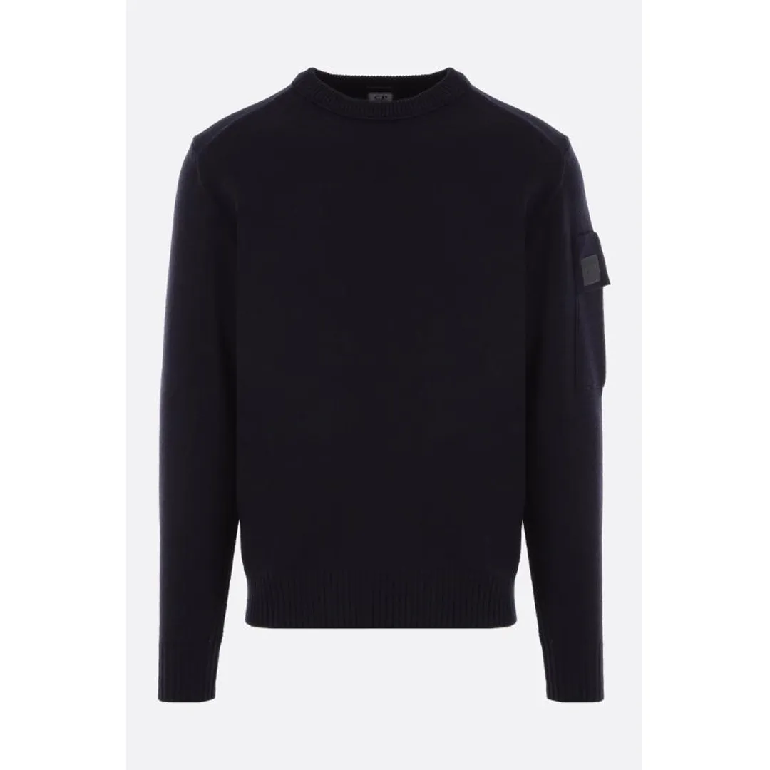 C.P. Company Wool Logo Sweaters - Shop now!