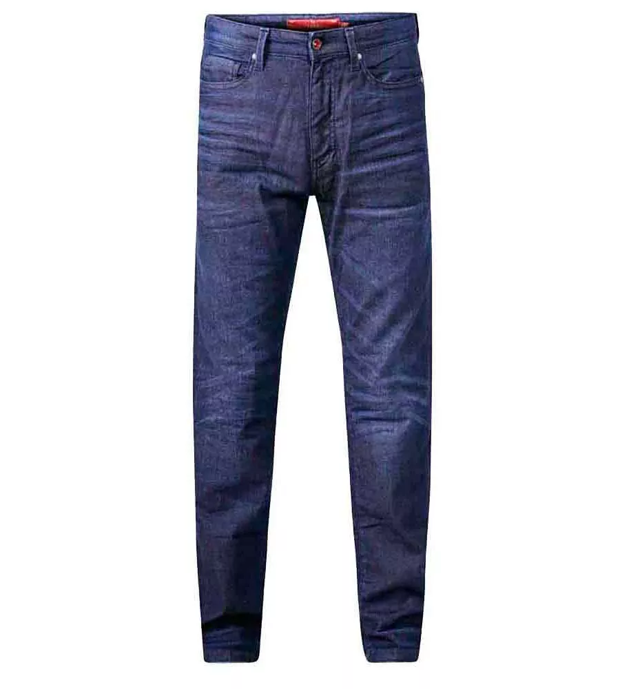 D555 Mens Dark Denim 1959 Fit Stretch Jeans (IMPALA)