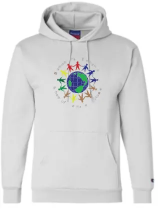 DIAMOND PATH CHAMPION POWERBLEND HOODED SWEATSHIRT