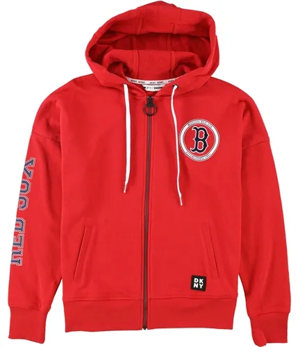 Dkny Womens Boston Red Sox Hoodie Sweatshirt, TW1