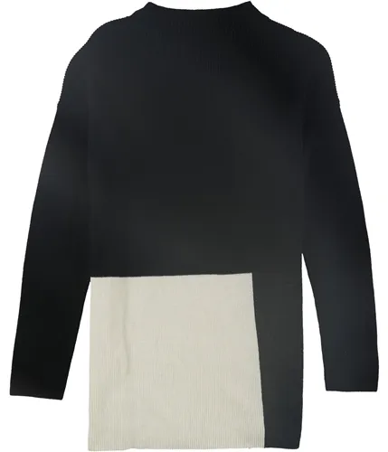 Eileen Fisher Womens Colorblock Knit Sweater