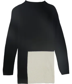 Eileen Fisher Womens Colorblock Knit Sweater