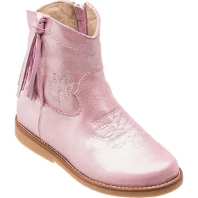 Elephantito Hannah Suede Boot, Metallic Pink