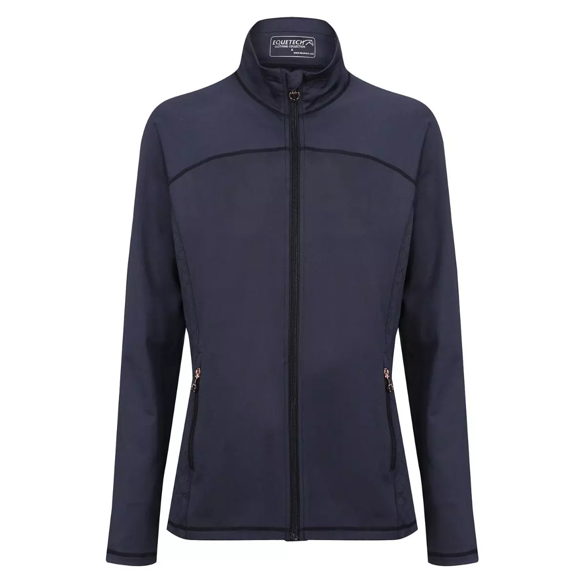 Equetech Synergy Jersey Jacket Navy