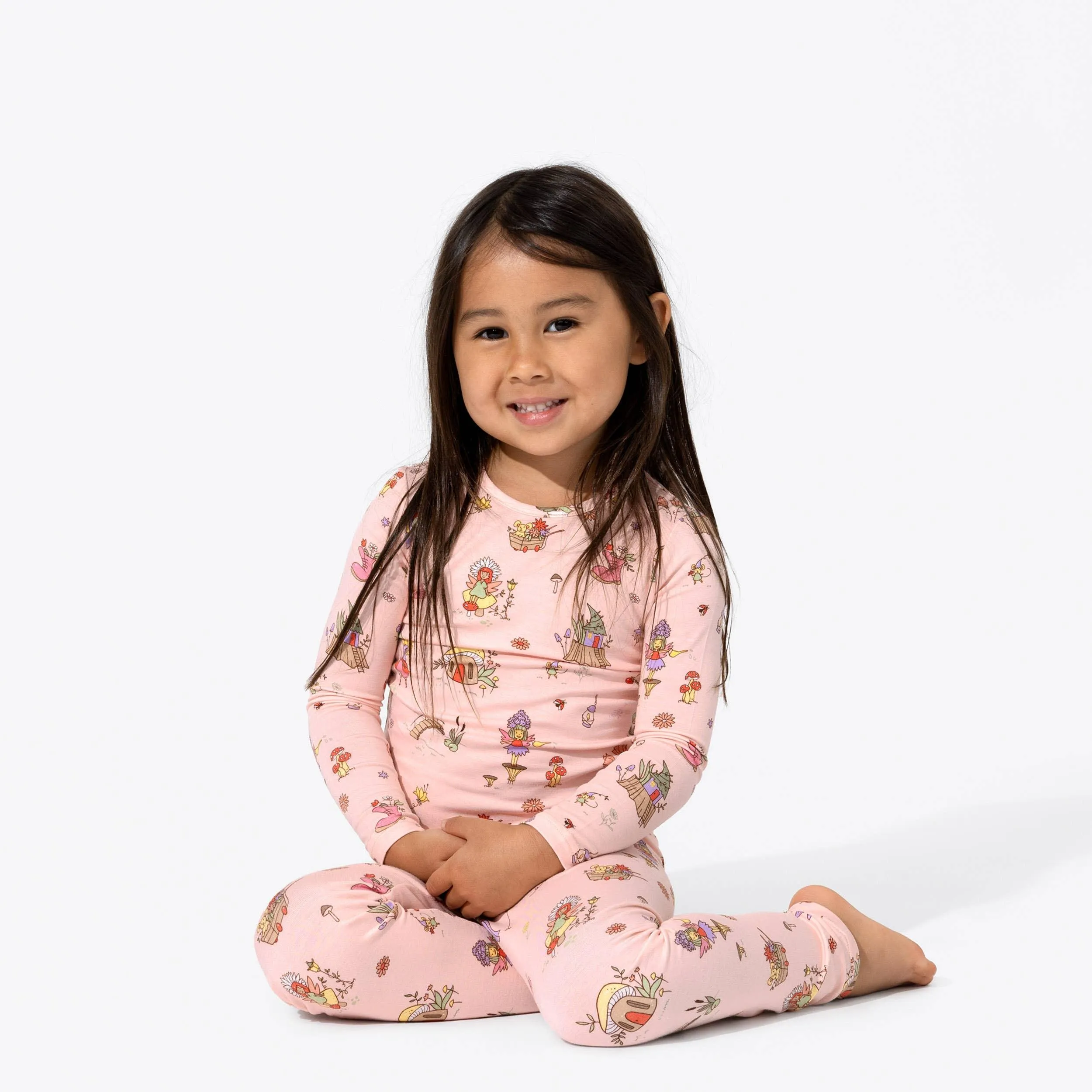 Fairy Garden Kids Bamboo Pajamas