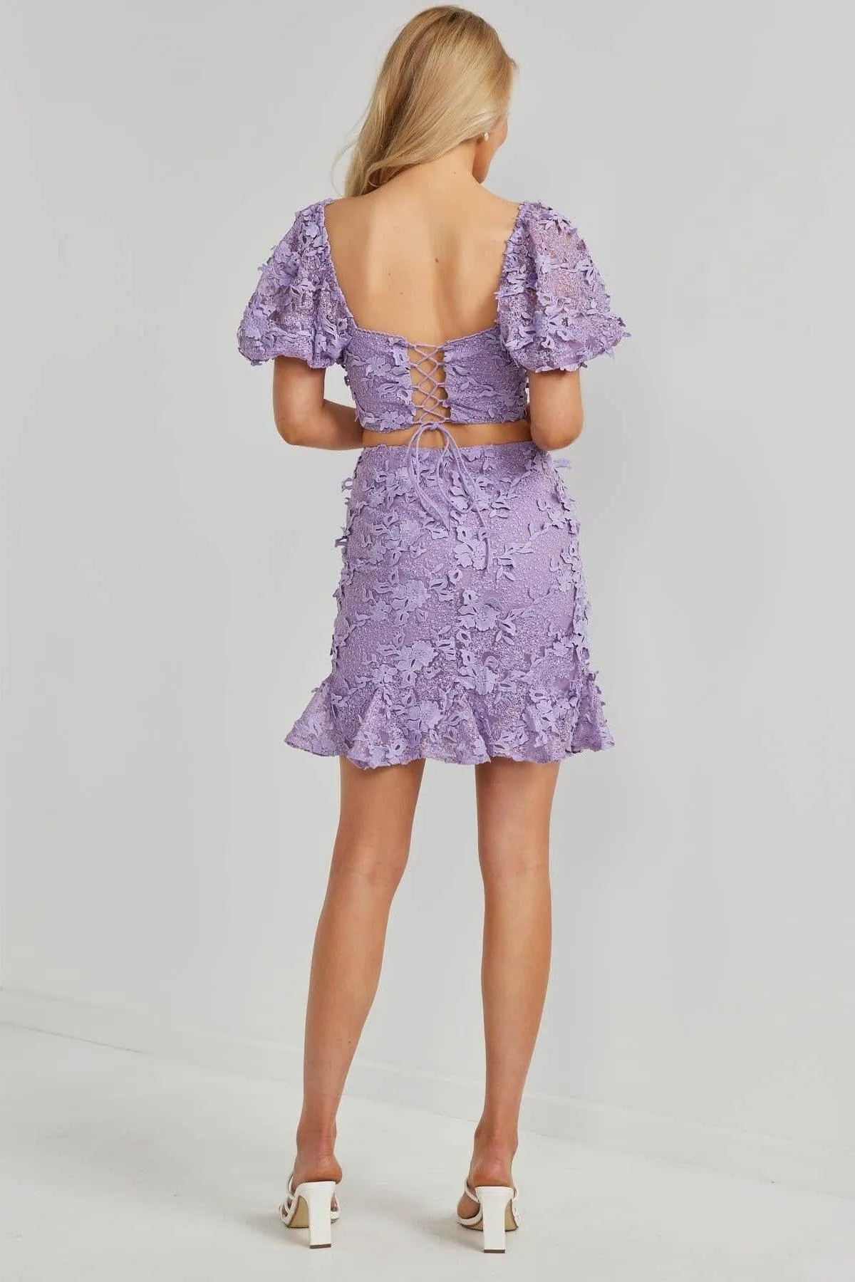 Gianna Dress - Purple