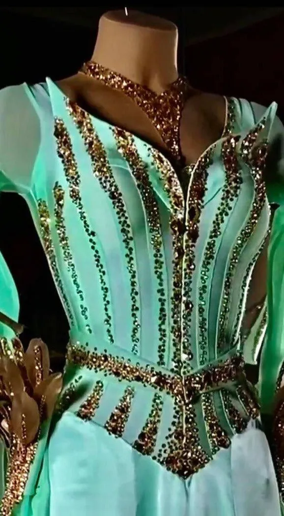 Glistening Mint Dress