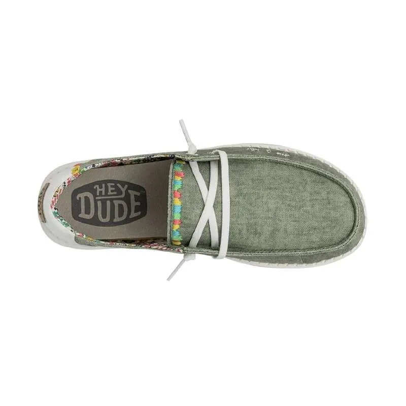 Hey Dude Women’s Wendy BOHO Shoes – Olive