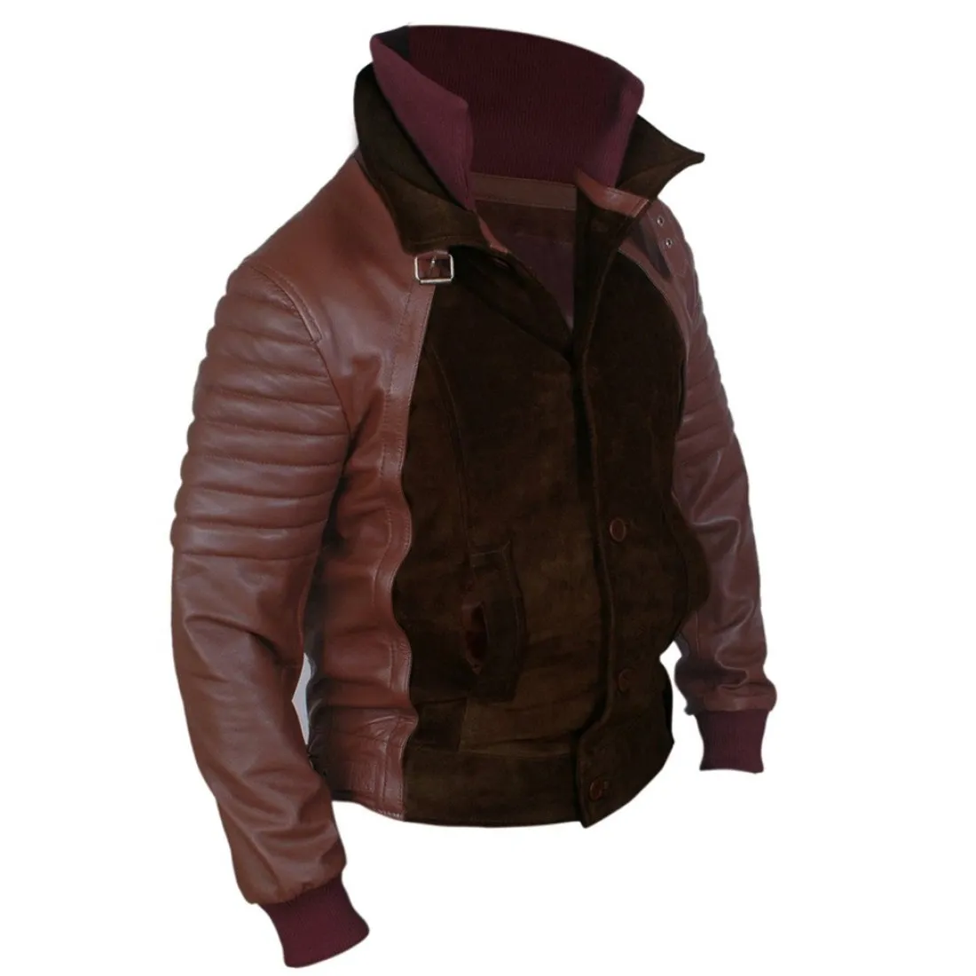 Horns Daniel Radcliffe (Ig Perrish) Brown Quilted Style Jacket - Famous Jackets