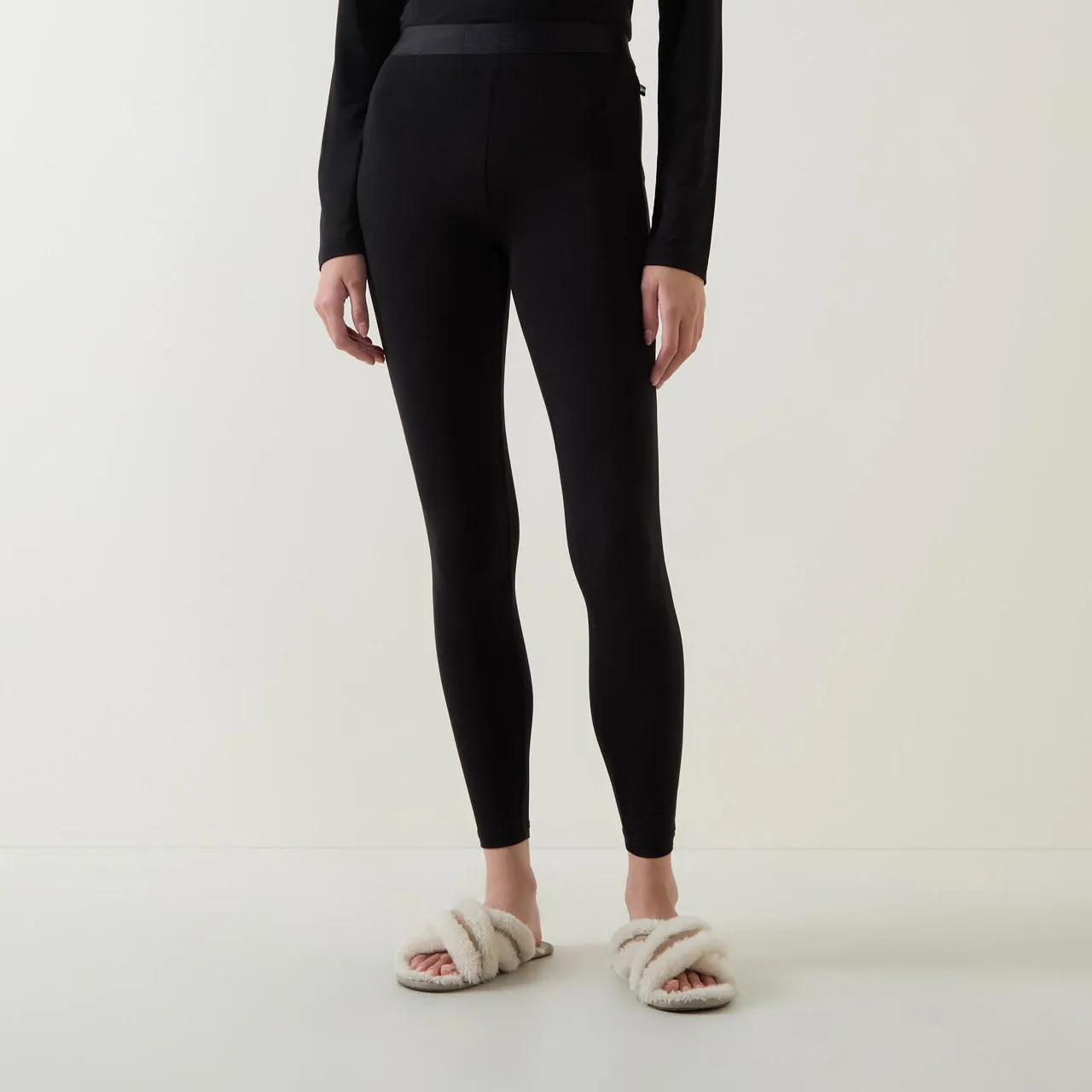 HUGO BOSS Bea Logo Leggings - Black