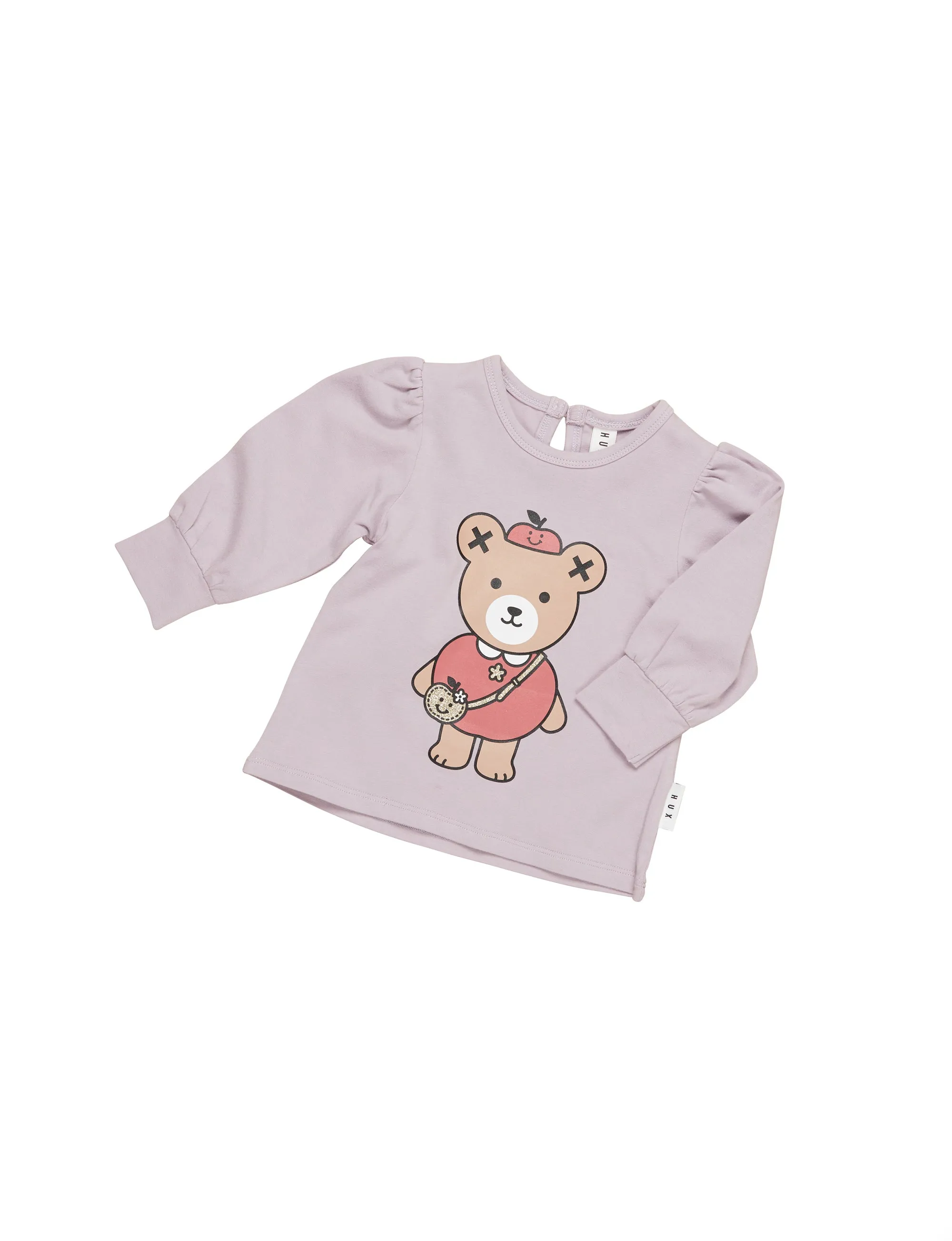 Huxbaby Apple Bear Top