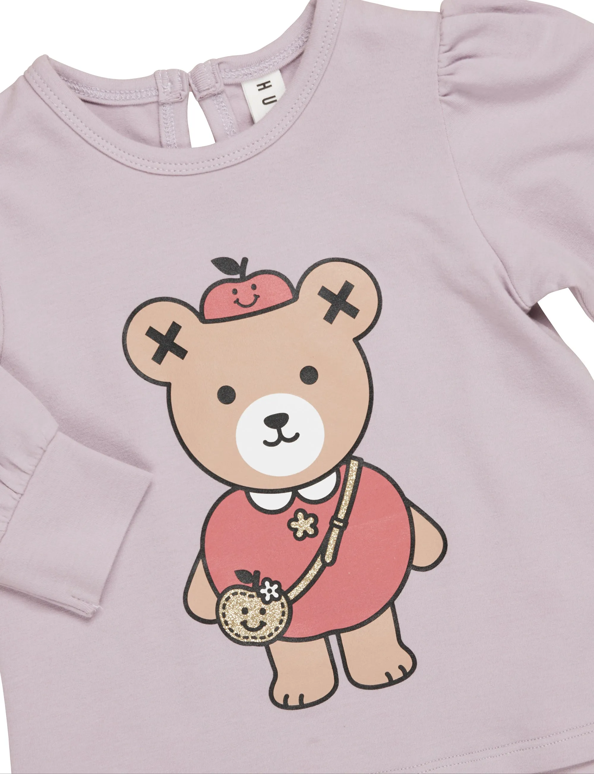 Huxbaby Apple Bear Top