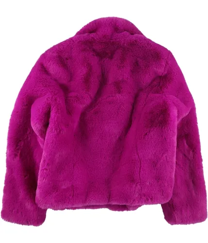 I-N-C Womens Faux Fur Coat, TW2