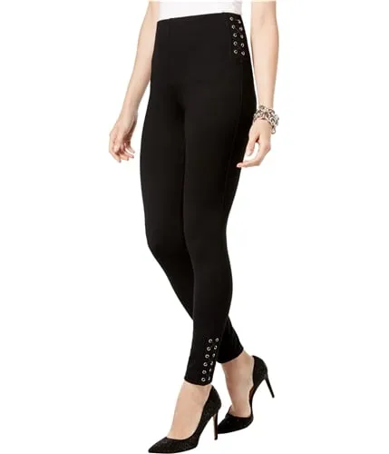 I-N-C Womens Lace-Up Casual Leggings