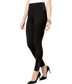 I-N-C Womens Lace-Up Casual Leggings