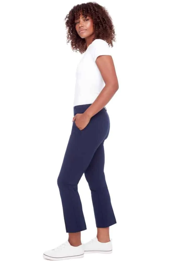 ILTM Navy Kick Flare Pants