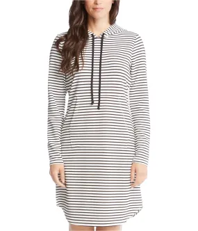 Karen Kane Womens Hooded Hoodie Dress