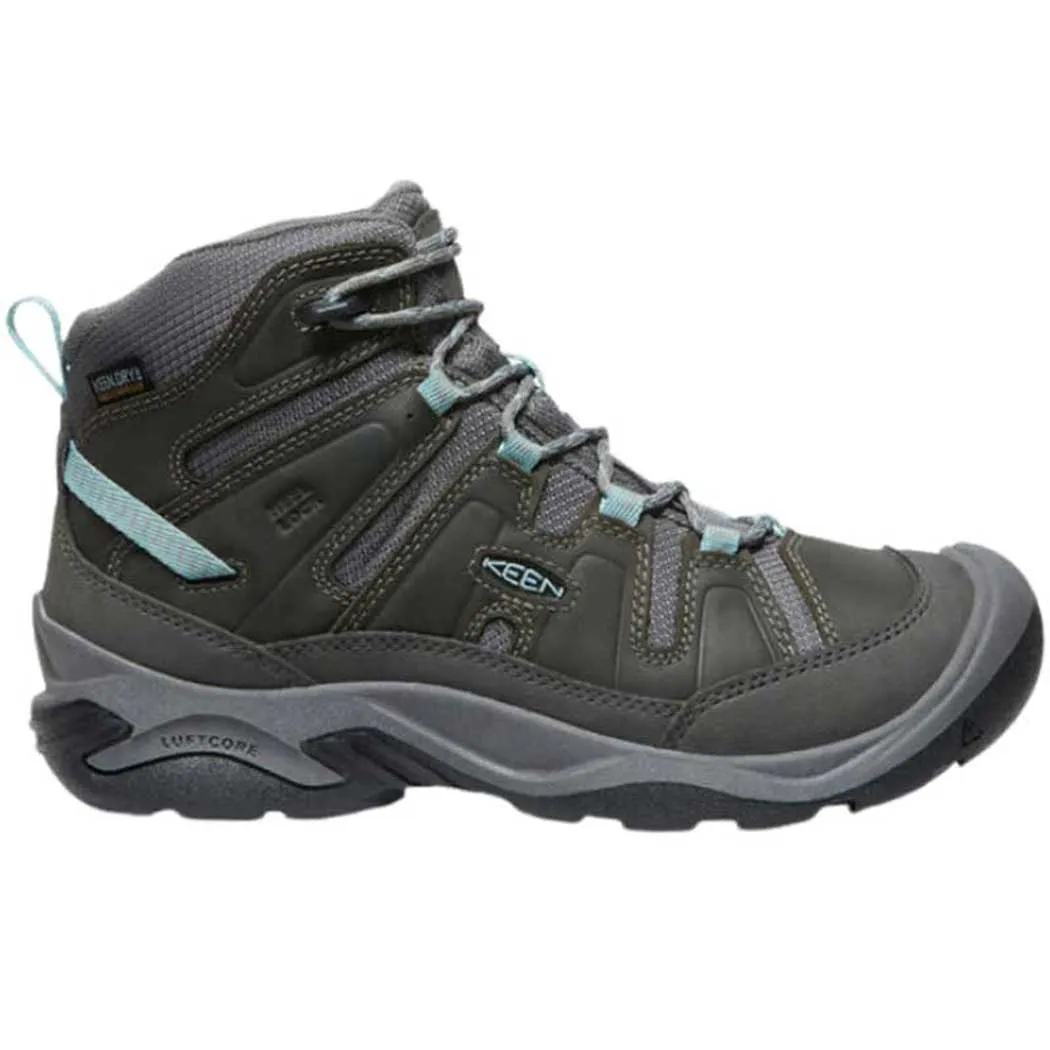 Keen Circadia Mid WP Boot Steel Grey/ Cloud Blue (Women's)