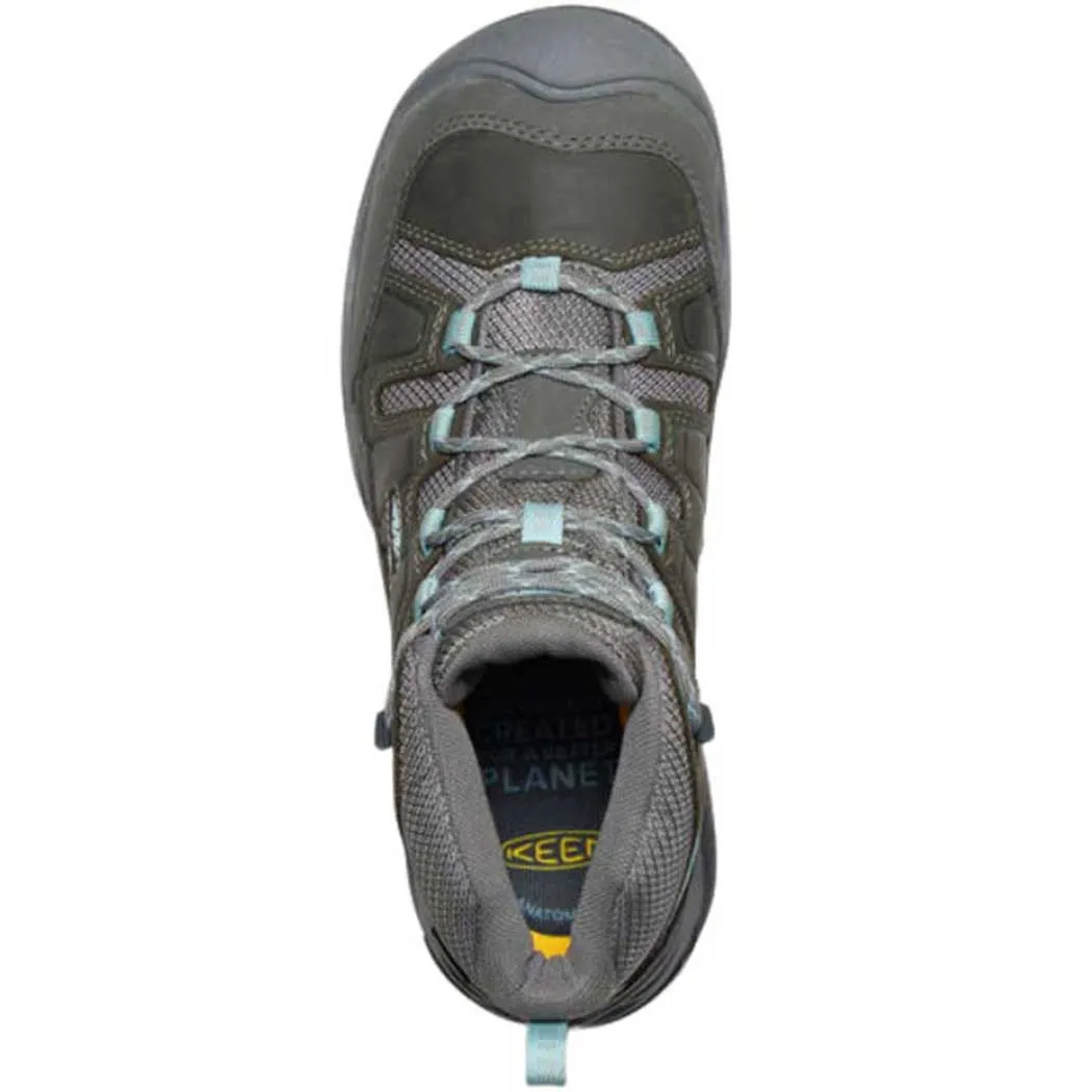 Keen Circadia Mid WP Boot Steel Grey/ Cloud Blue (Women's)