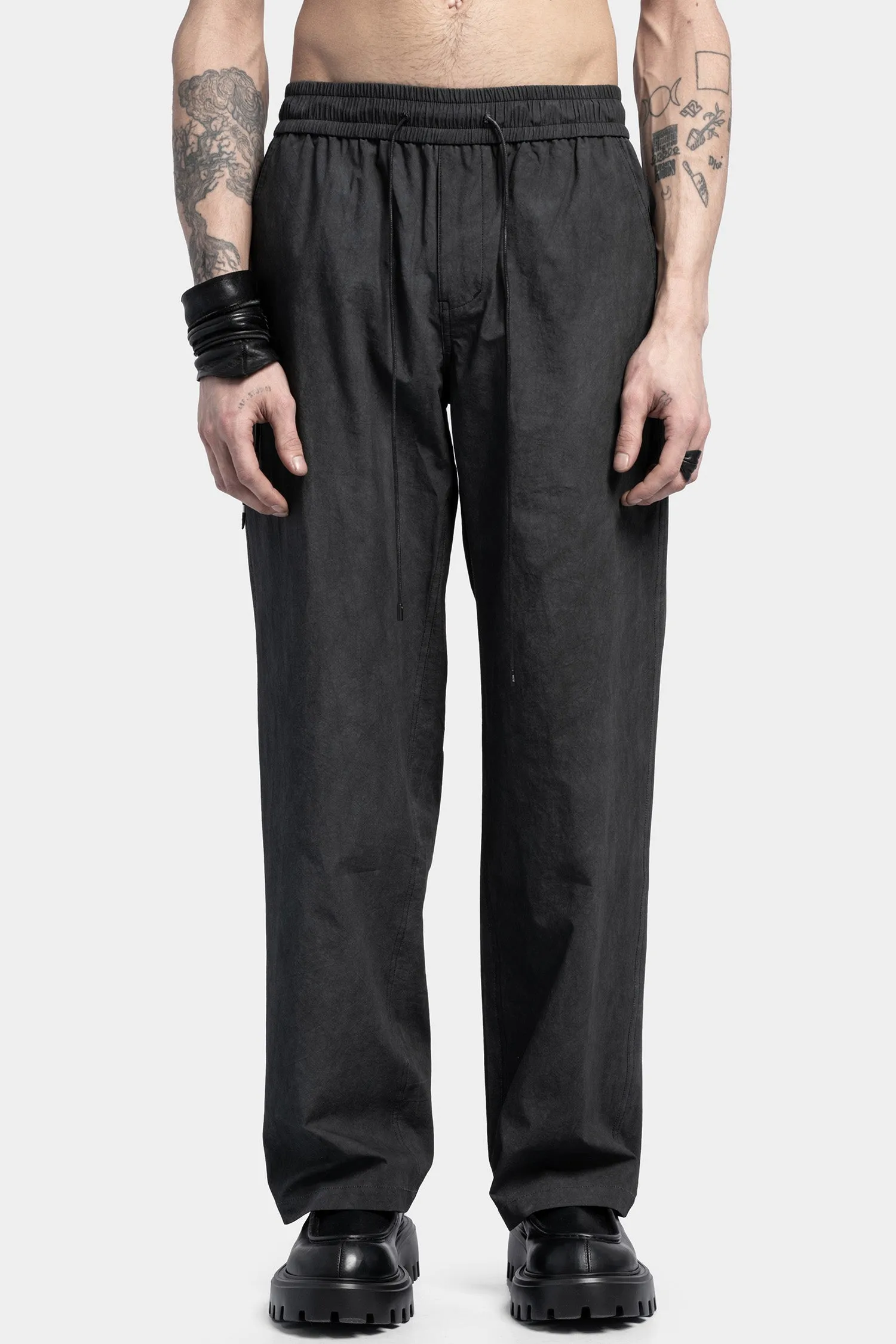 Lightweight Coal Grey Stonewashed Pants- Shop Now!