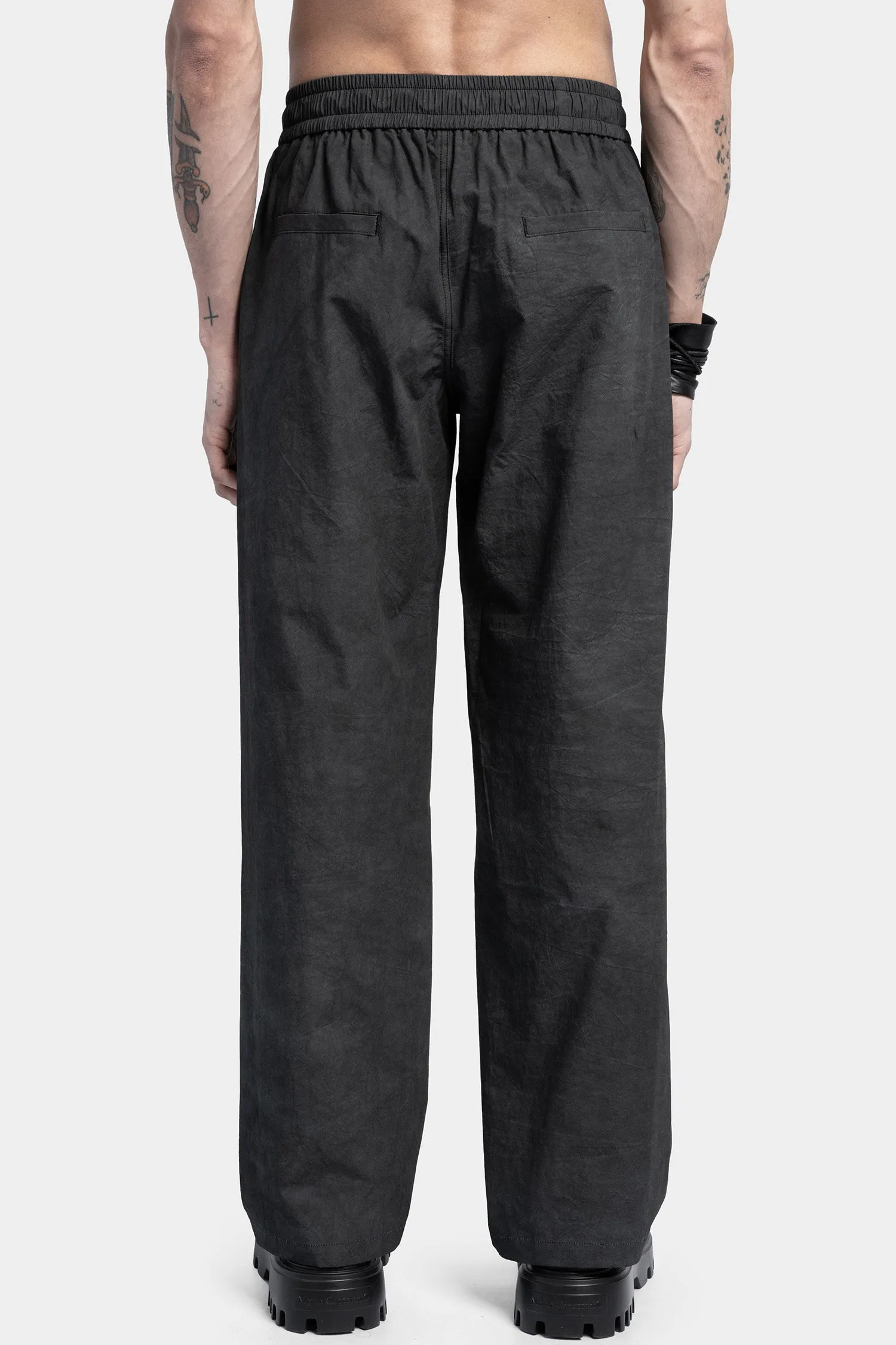 Lightweight Coal Grey Stonewashed Pants- Shop Now!